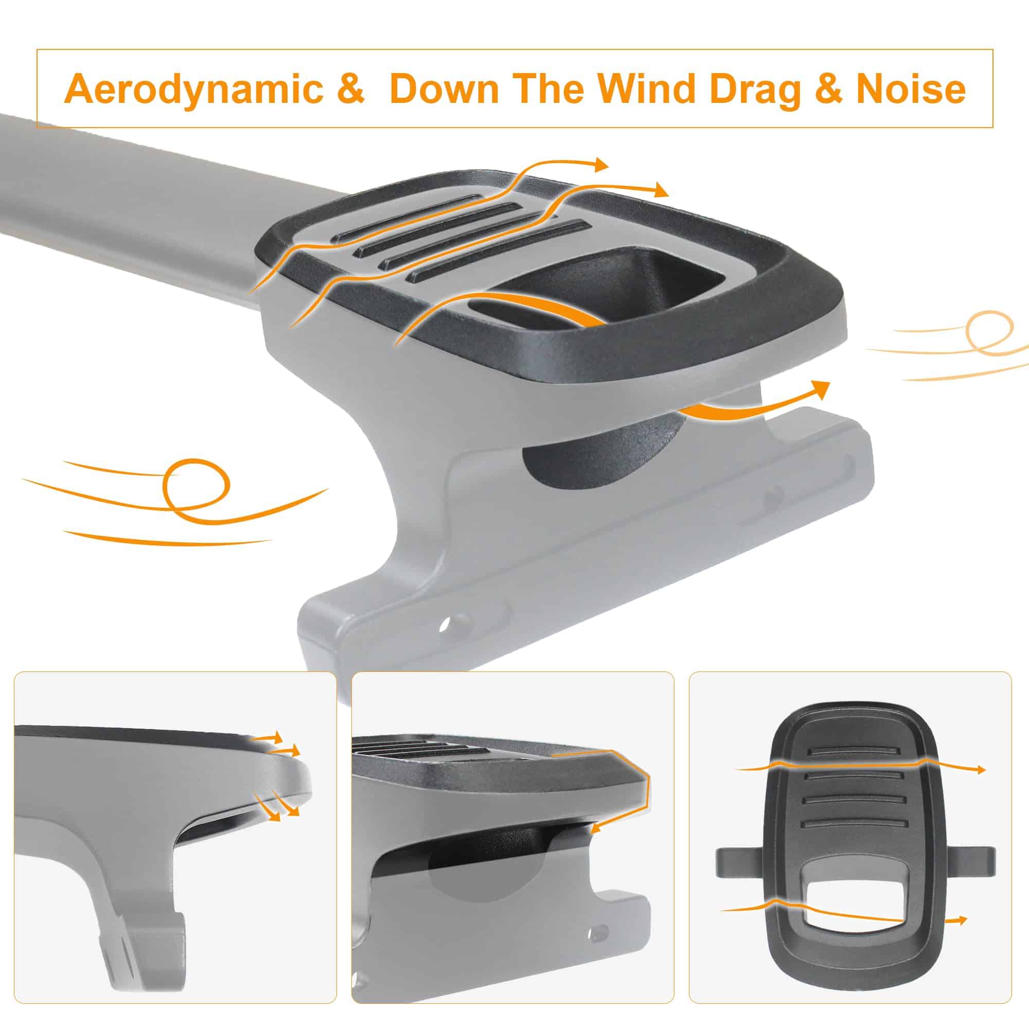 Autekcomma Barras Transversales de Techo de Alta - Imagen 6