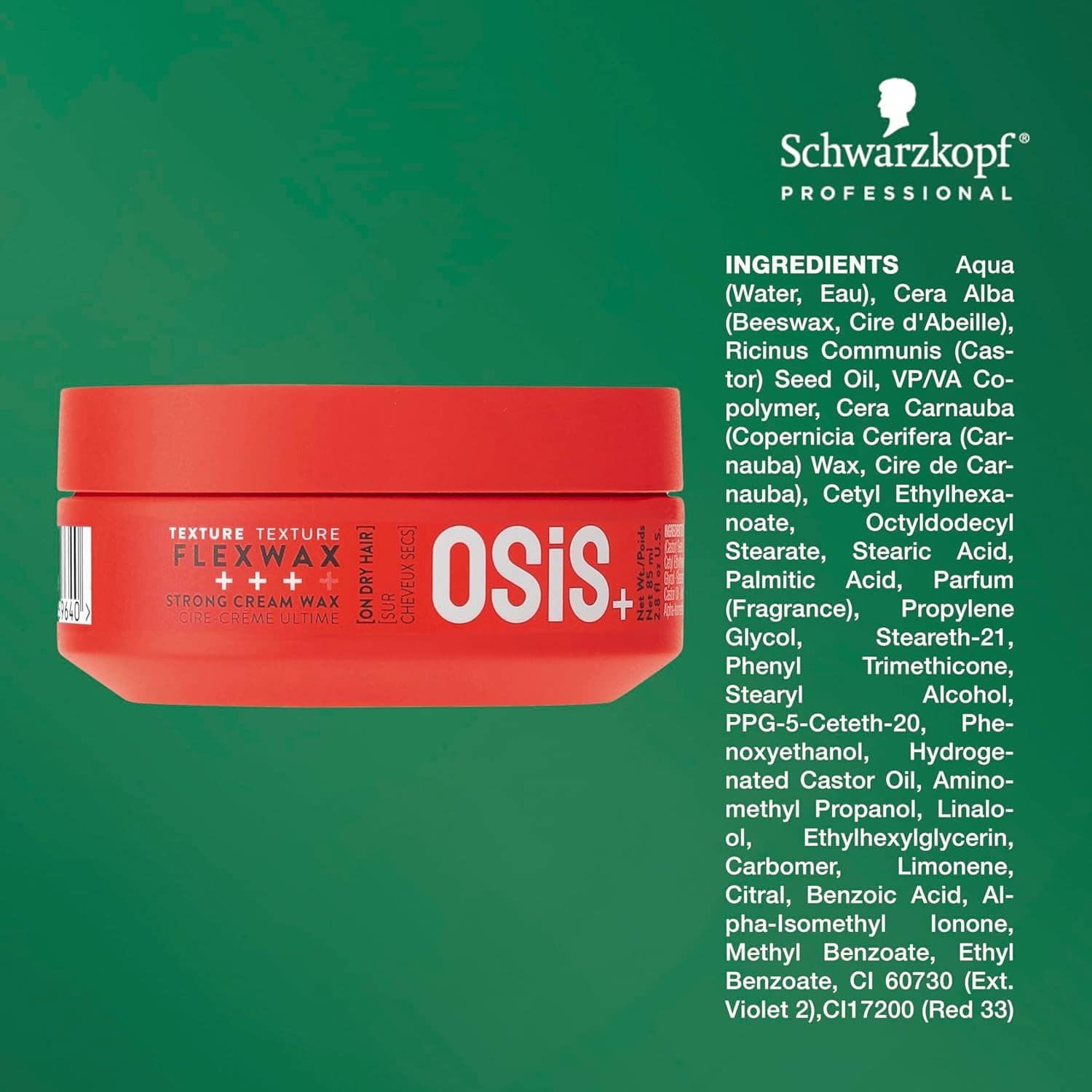OSiS+ Flexwax, 2.8 oz (Paquete de 2) - Cera Crema Ultra - Imagen 4