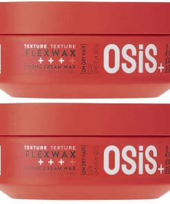 OSiS+ Flexwax, 2.8 oz (Paquete de 2) - Cera Crema Ultra