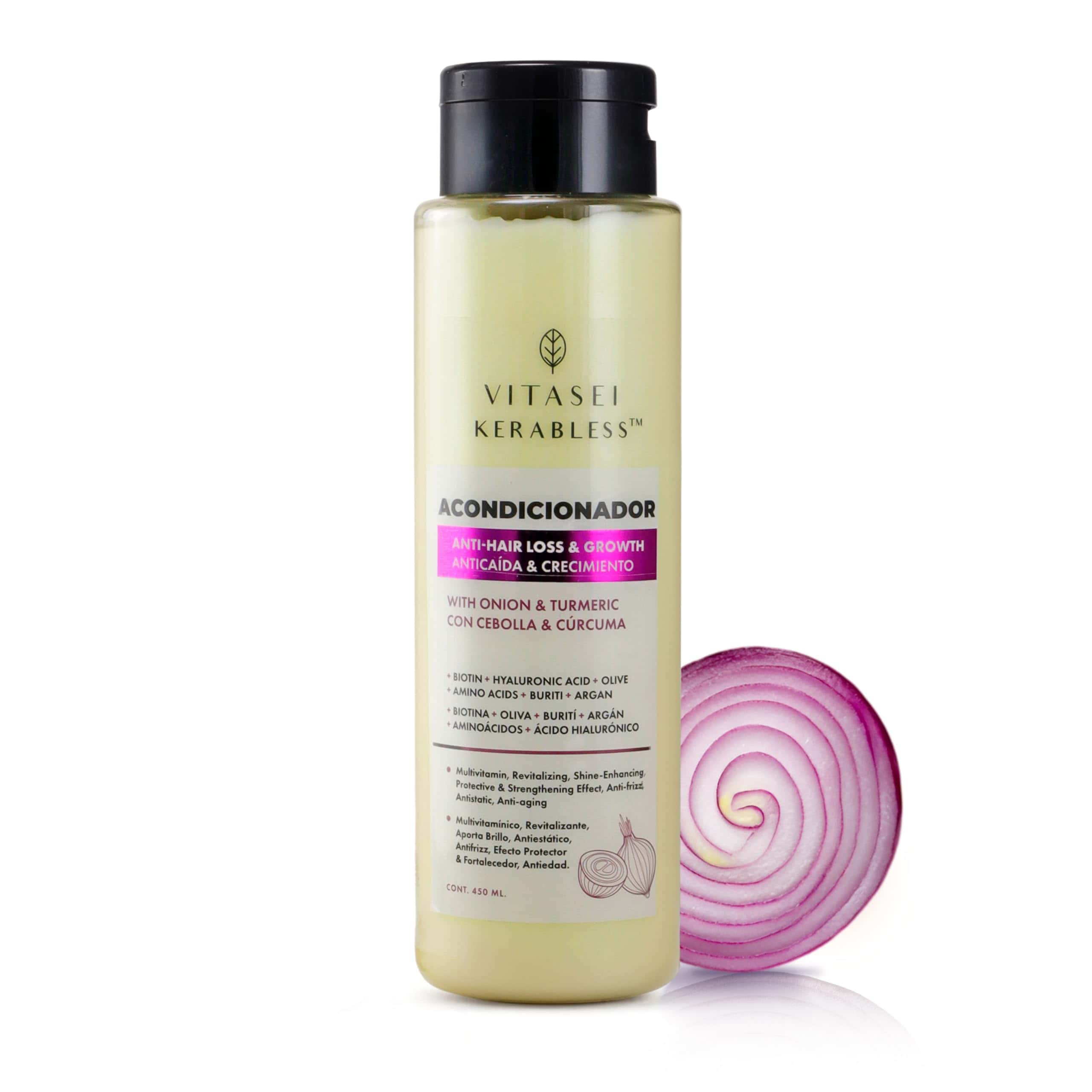 Acondicionador VITASEI Kerabless Con Cebolla y Cúrcuma