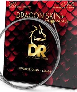 DRAGON SKIN+ - Cuerdas de bajo de acero inoxidable