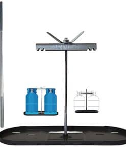 Soporte de Montaje Dual de Tanque de Propano para 30 lbs y