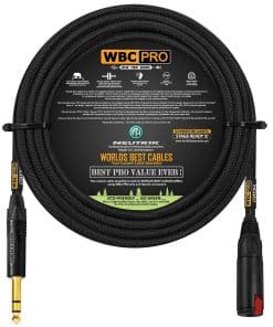 Cable de extensión de auriculares de 75 pies - WBC-PRO-Quad
