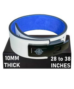 Cinturón de Levantamiento de Pesas de Cuero de 10mm con