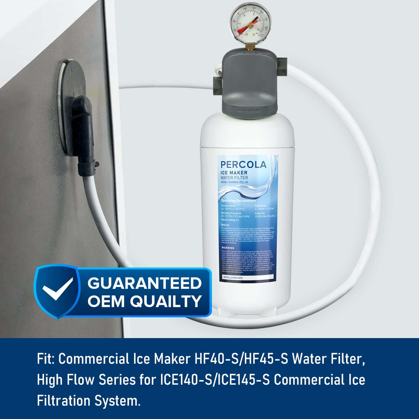 Filtro de Agua para Fabricador de Hielo PERCOLA - Imagen 3