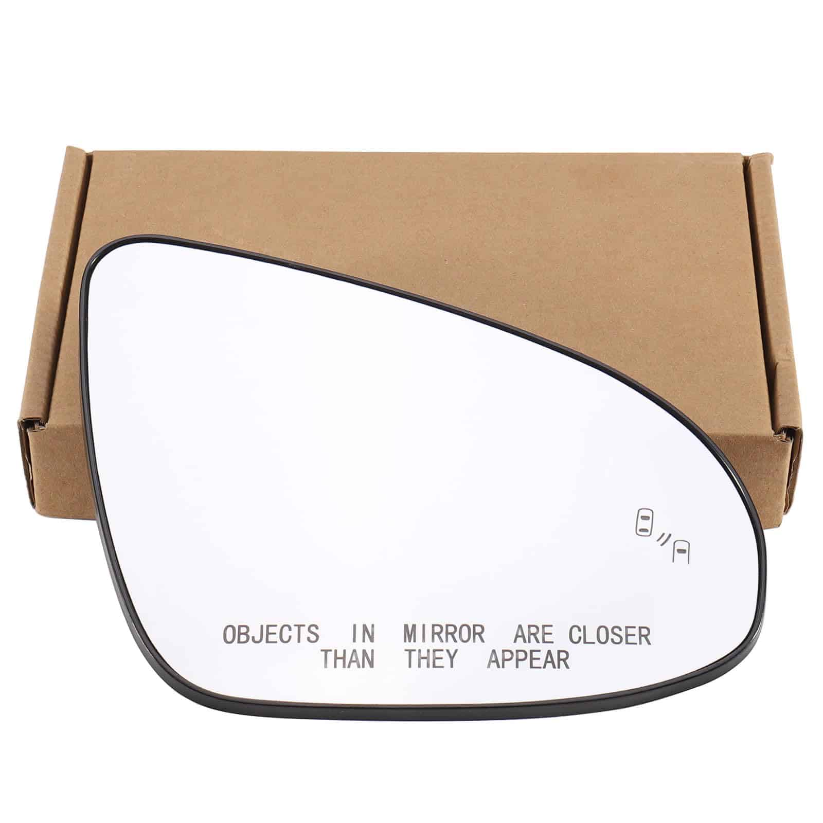 Espejo lateral del lado del pasajero de repuesto para