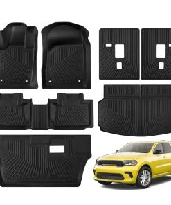 Tapetes para piso DAZANZAN para Dodge Durango 7 Asientos