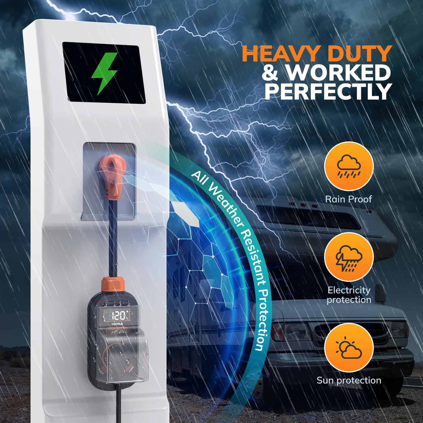 Protector de Sobretensión Inteligente para RV Yomile, 30 - Imagen 7