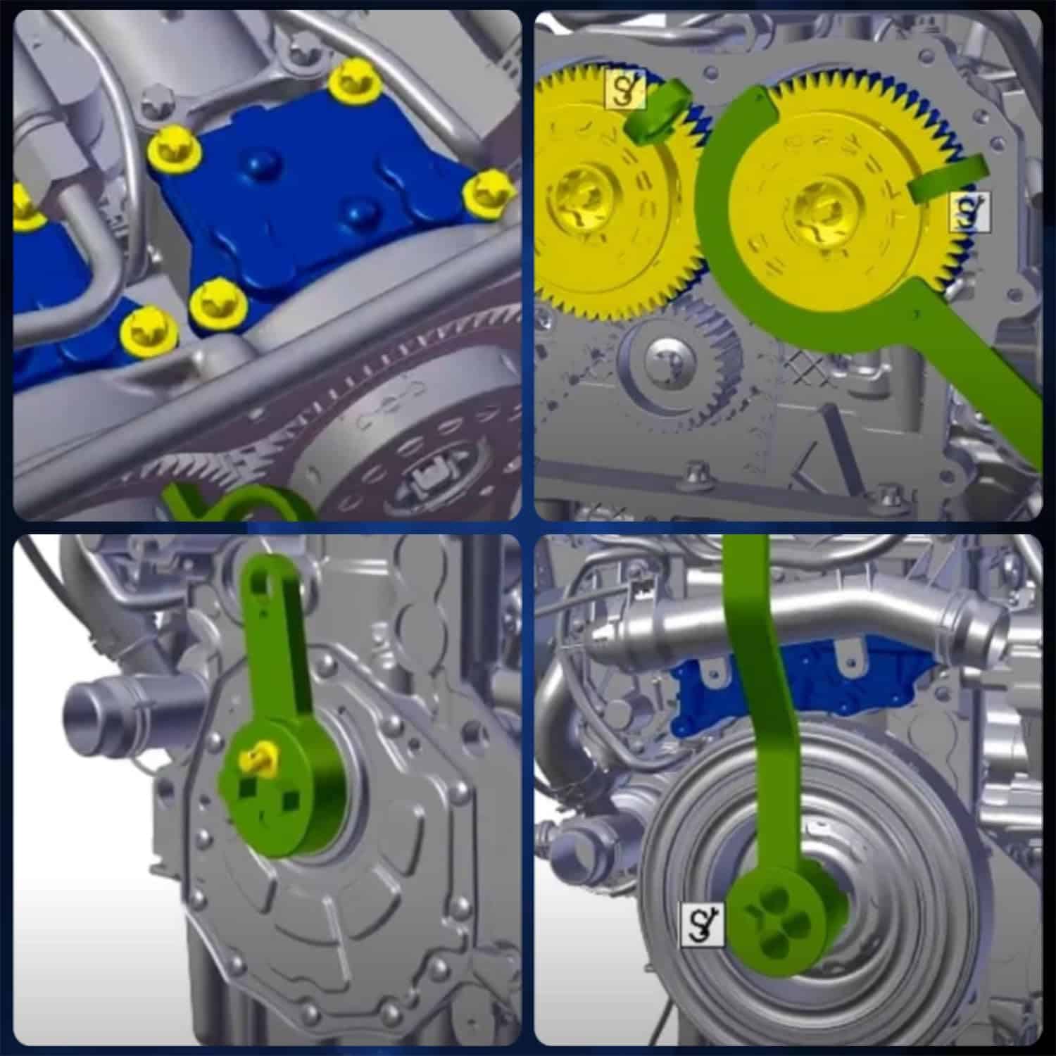 Herramienta de Sincronización de Motor Compatible con - Imagen 6