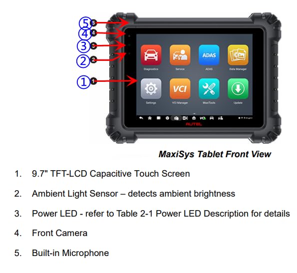 Autel MaxiSys MS909 2024 Versión Escáner de Diagnóstico - Imagen 9