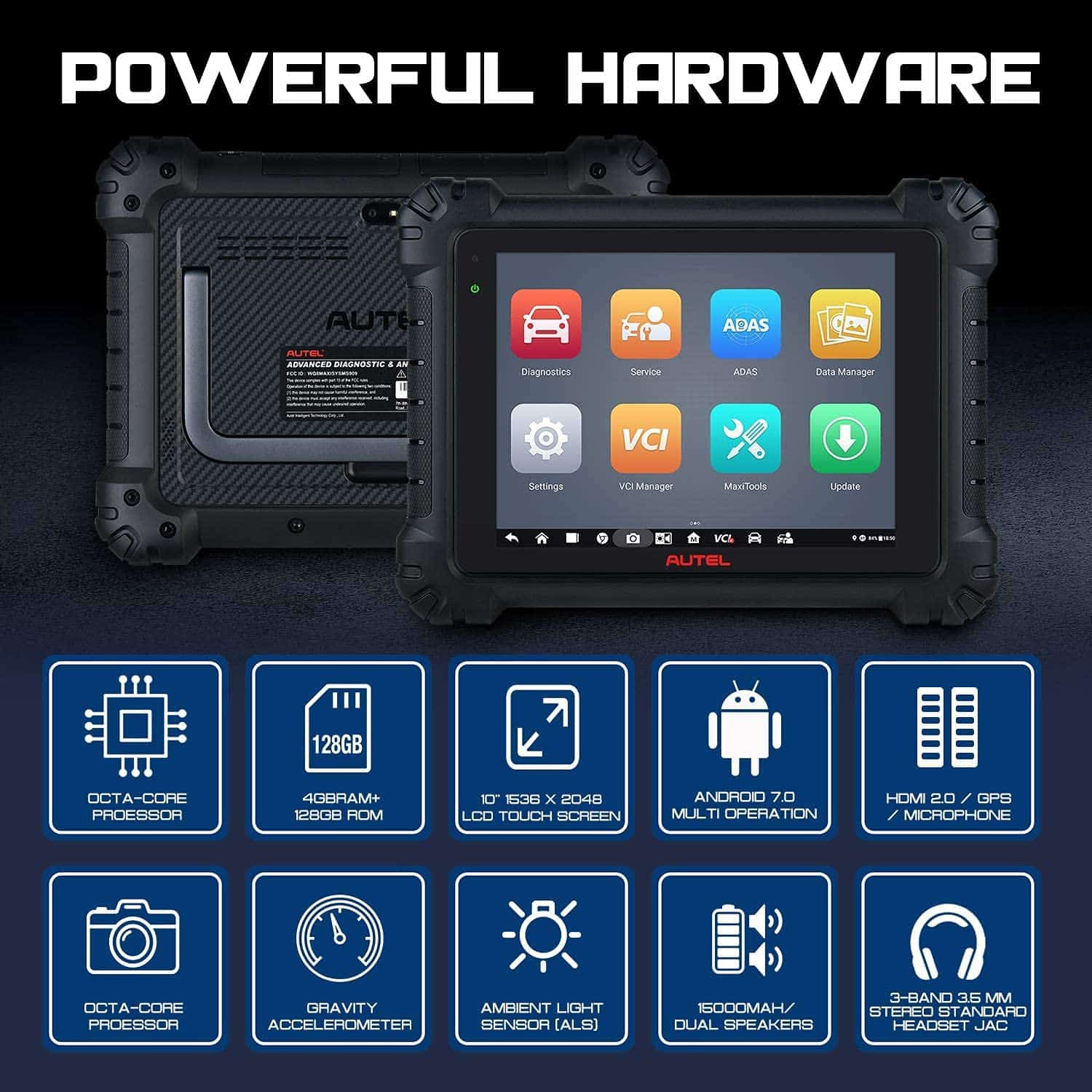 Autel MaxiSys MS909 2024 Versión Escáner de Diagnóstico - Imagen 7