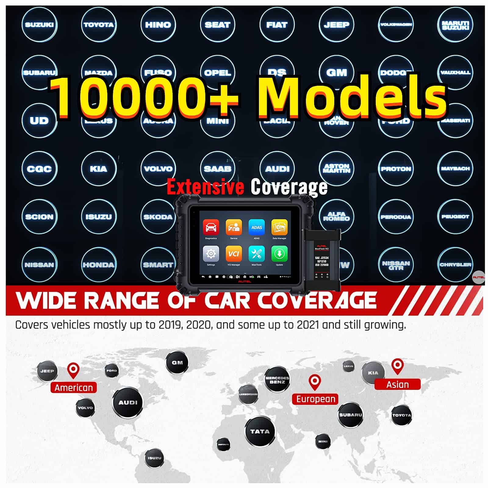 Autel MaxiSys MS909 2024 Versión Escáner de Diagnóstico - Imagen 5