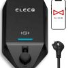 Cargador de Vehículo Eléctrico ELECQ Nivel 2, 240V/40A,