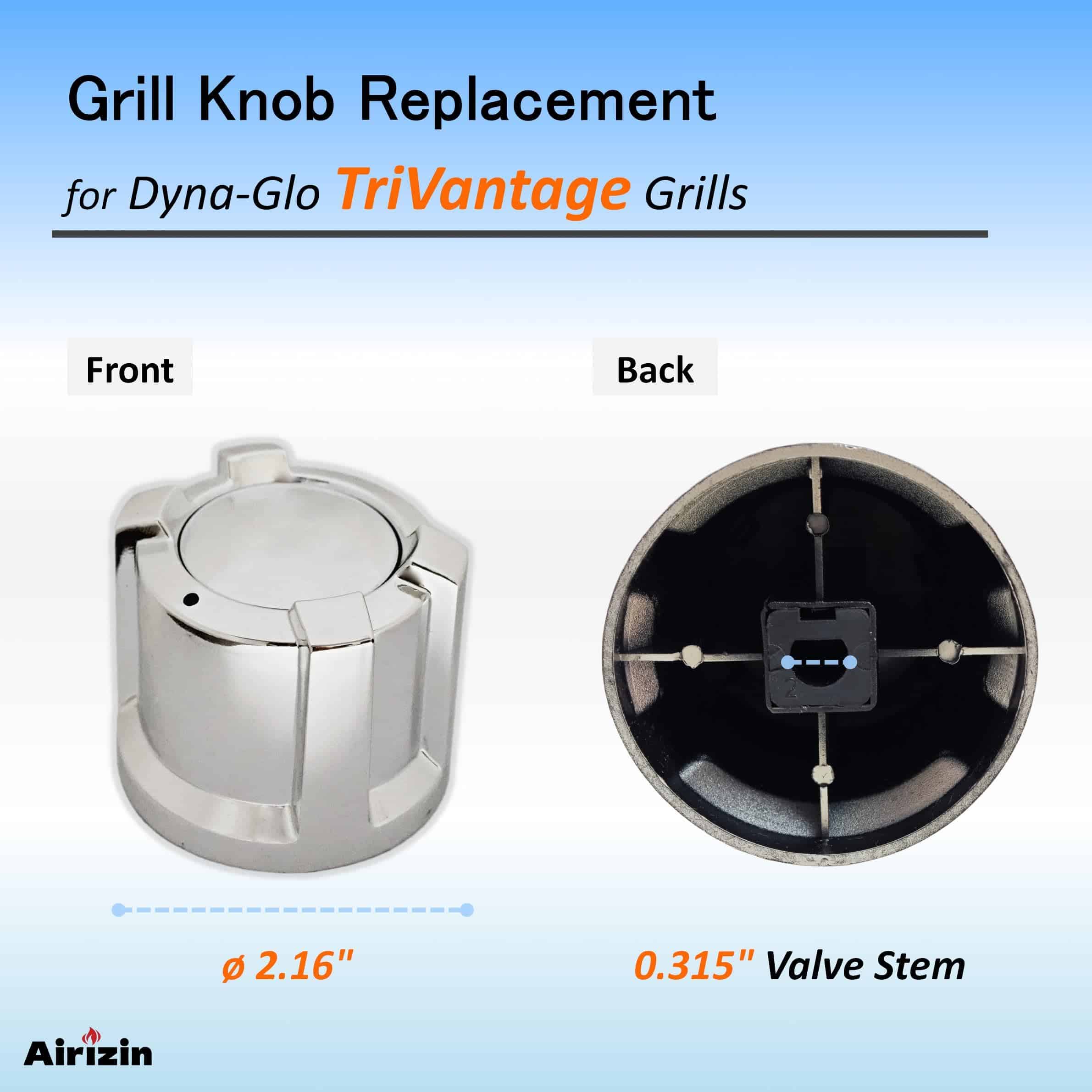 Perilla de Control de Aireización de Repuesto para - Imagen 3