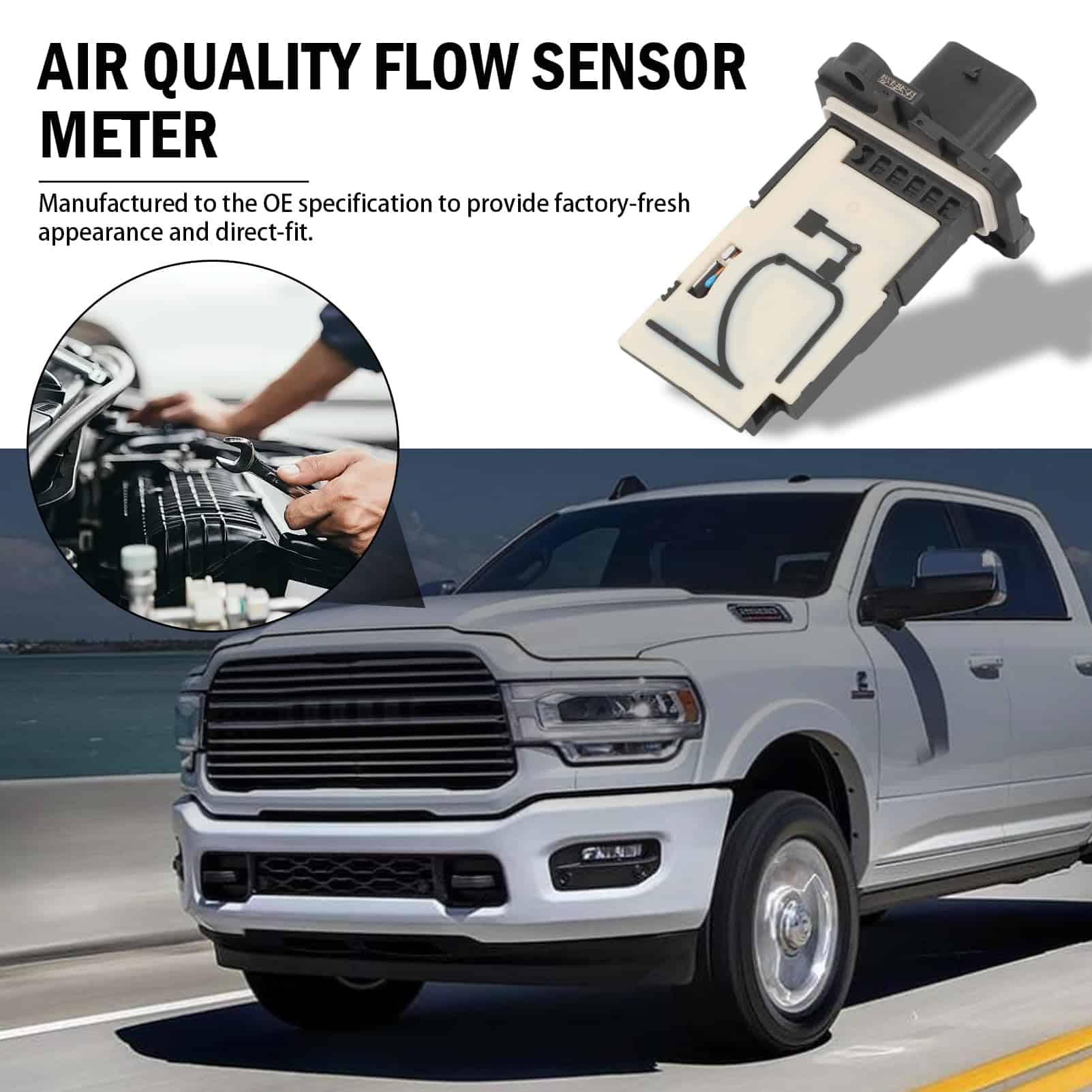 Medidor de flujo de aire masivo Compatible con Ram 2500 - Imagen 4