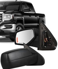 Espejos de remolque ECCPP para -Negro