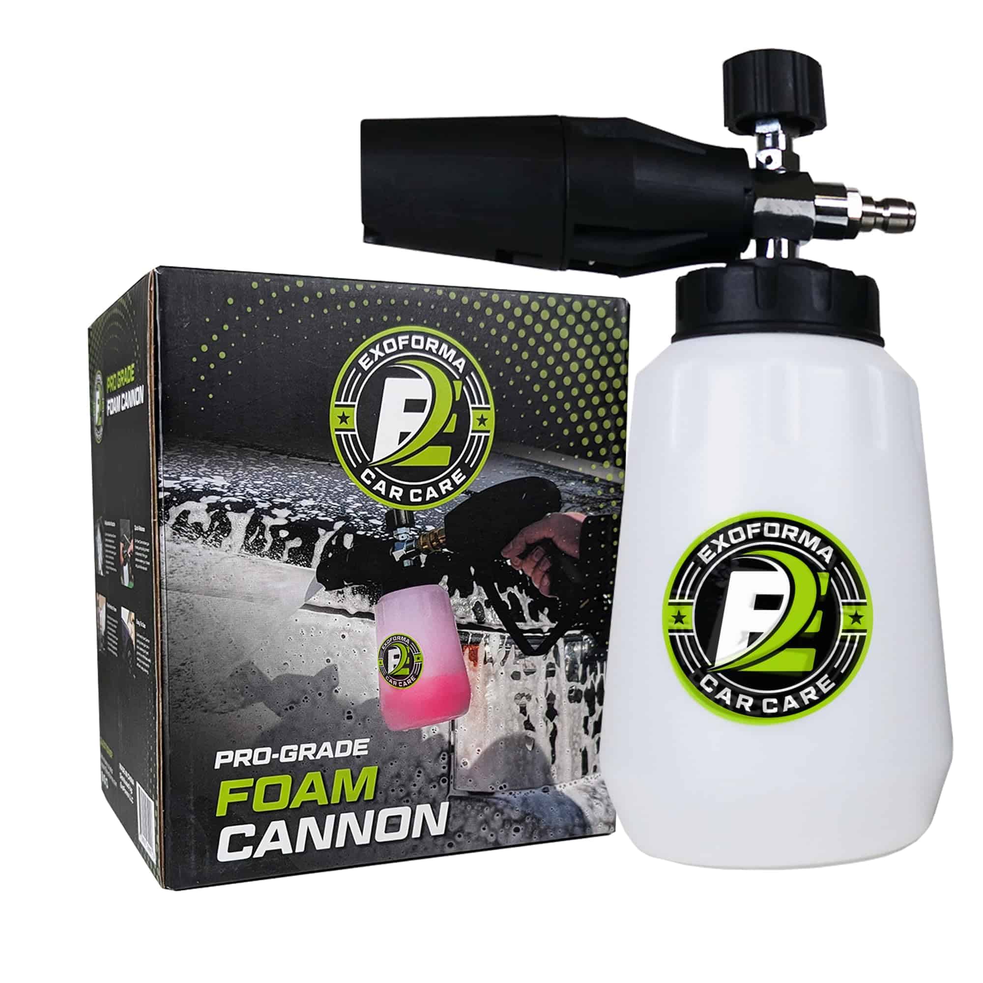 Cañón de Espuma ExoForma - Pistola de Espuma Resistente,