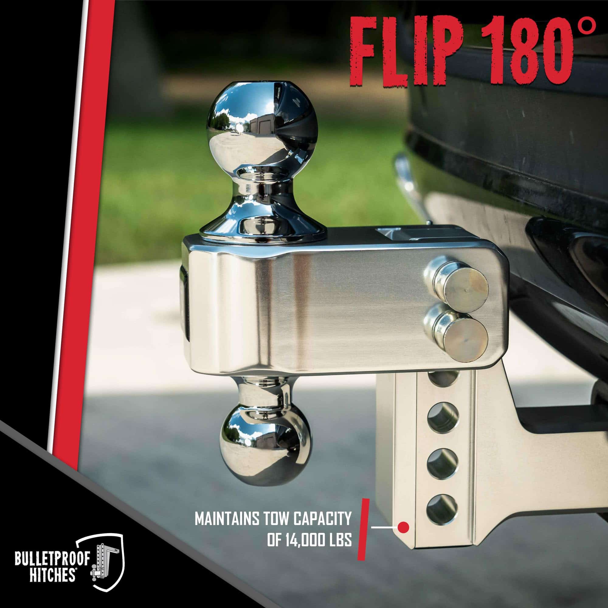 Enganches BulletProof - Enganche de Remolque de -Plata - Imagen 5