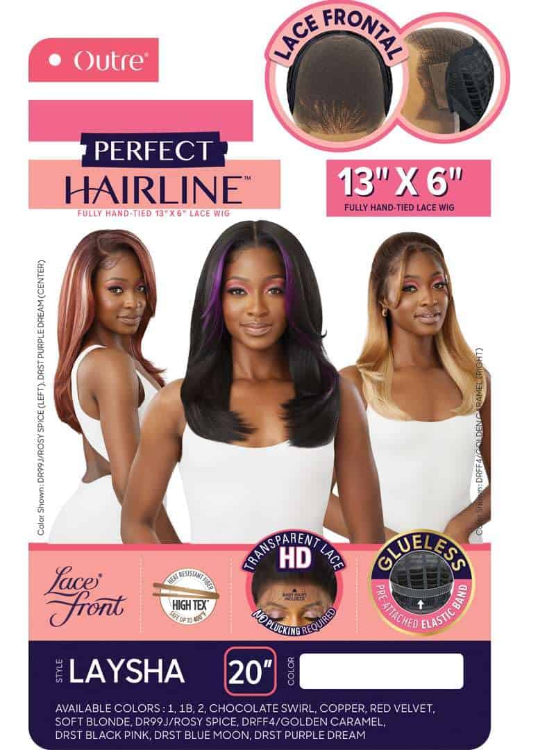 Pelucas de Encaje Frontal Outre - Perfect Hair -COBRE - Imagen 3