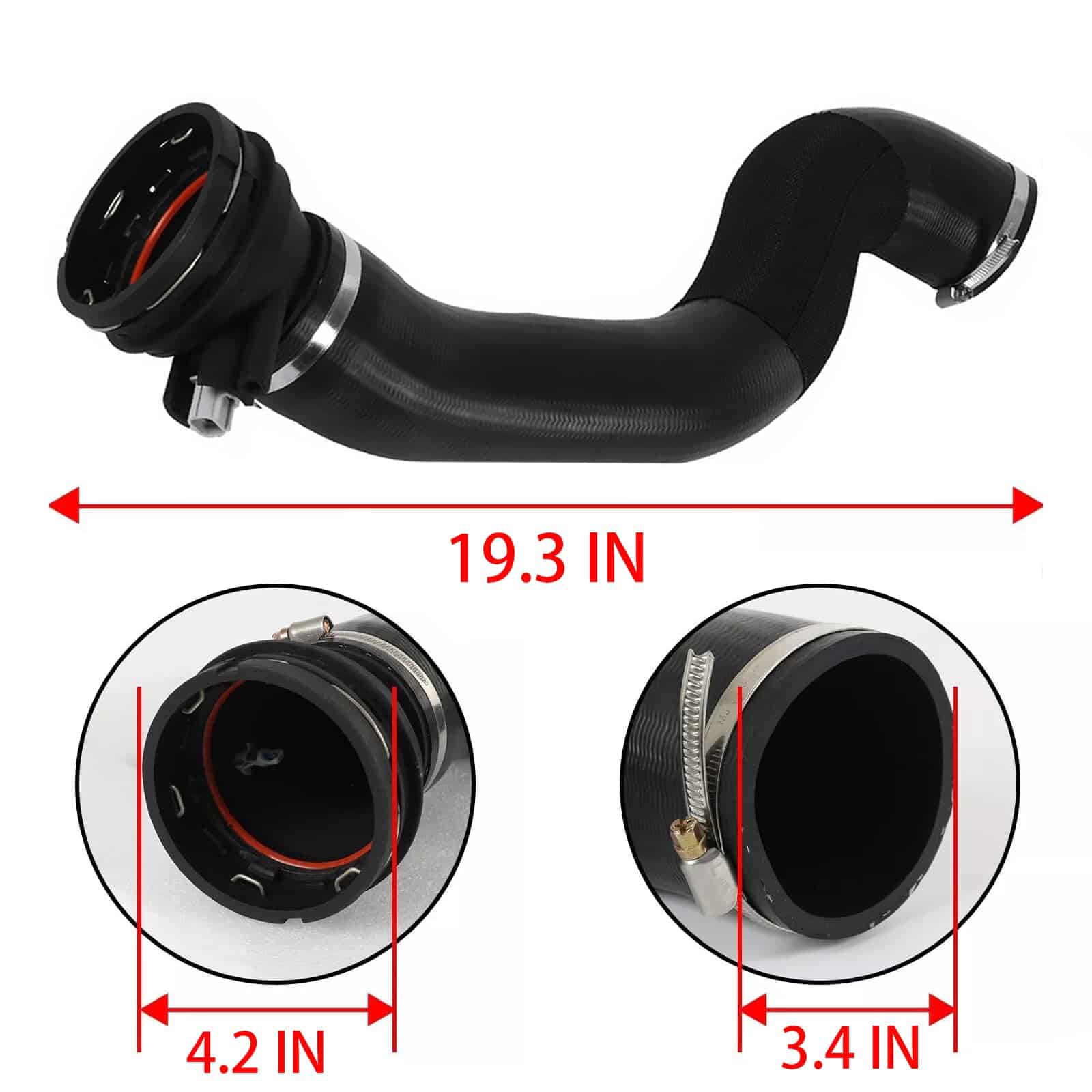 Tubo de salida del intercooler Turbo Compatible con Ford - Imagen 7