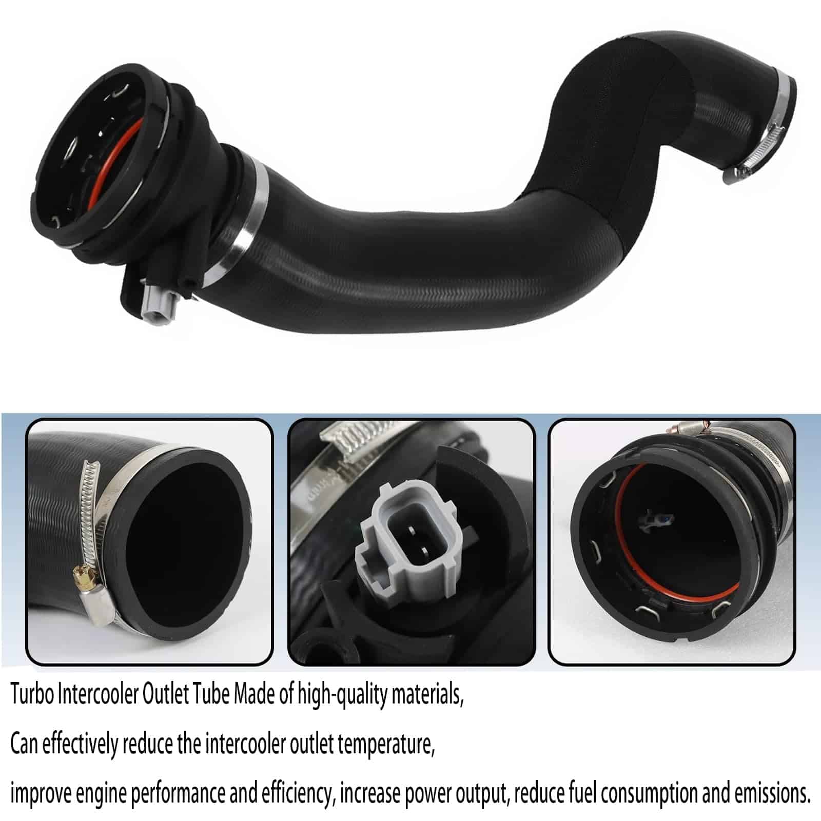 Tubo de salida del intercooler Turbo Compatible con Ford - Imagen 5