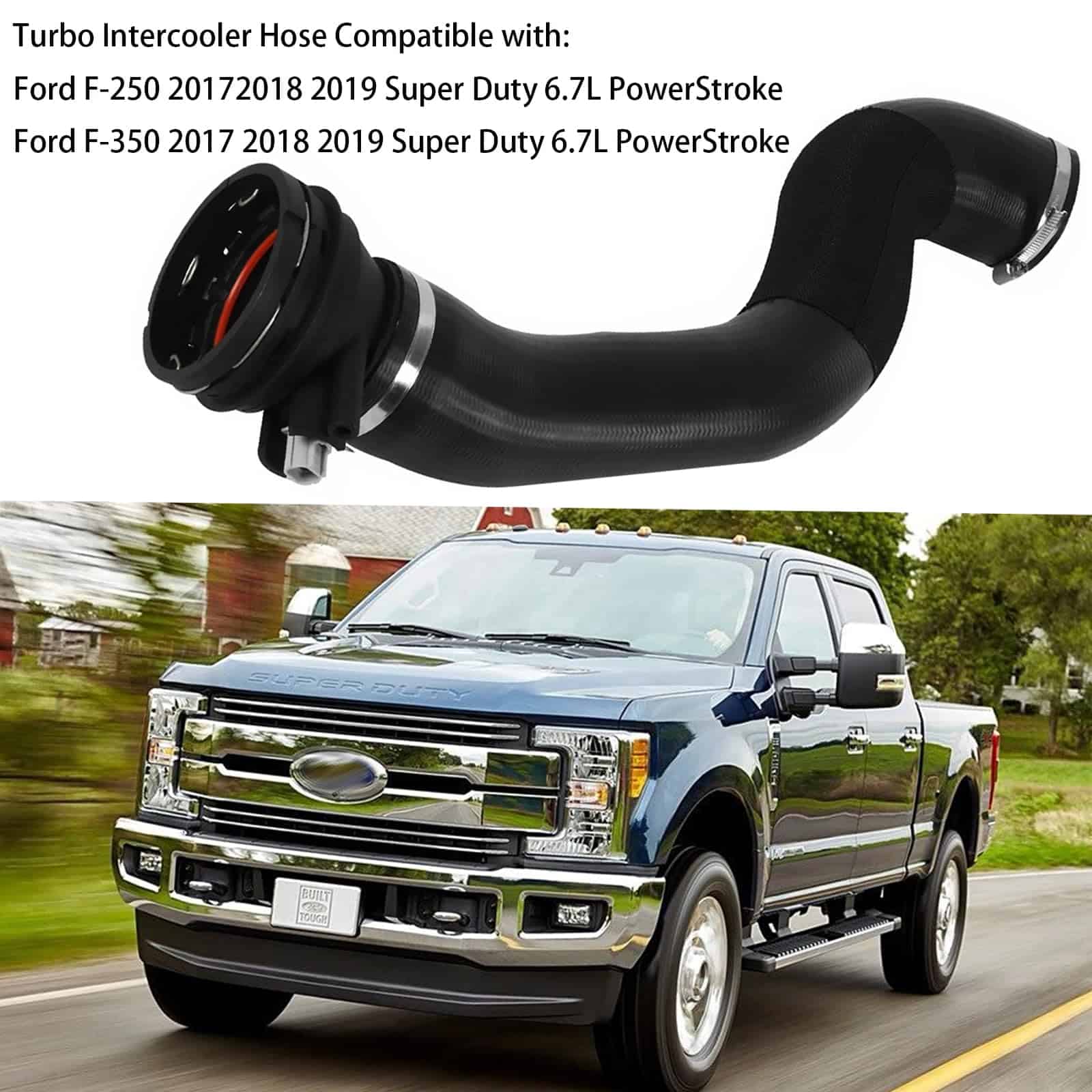 Tubo de salida del intercooler Turbo Compatible con Ford - Imagen 3