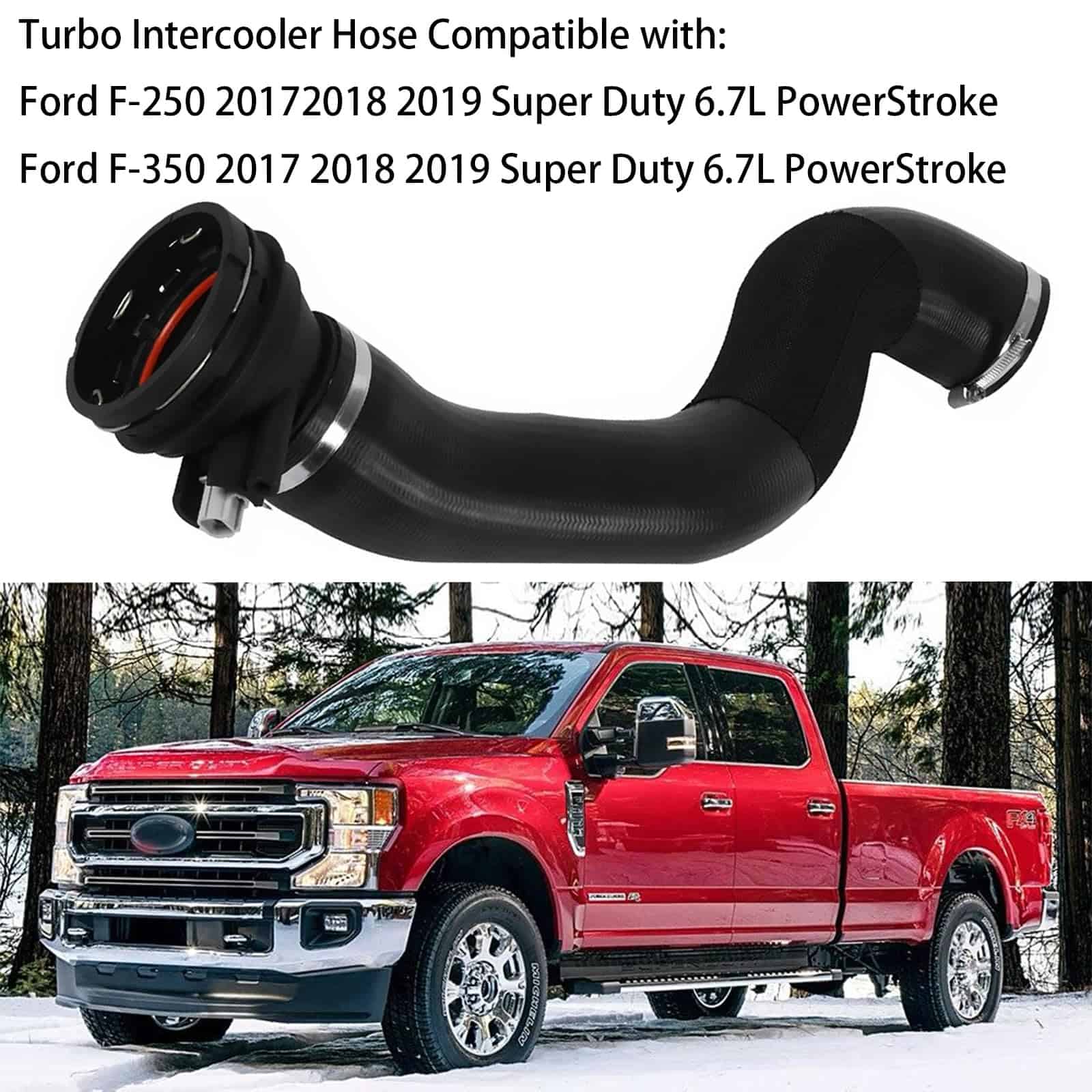 Tubo de salida del intercooler Turbo Compatible con Ford - Imagen 4