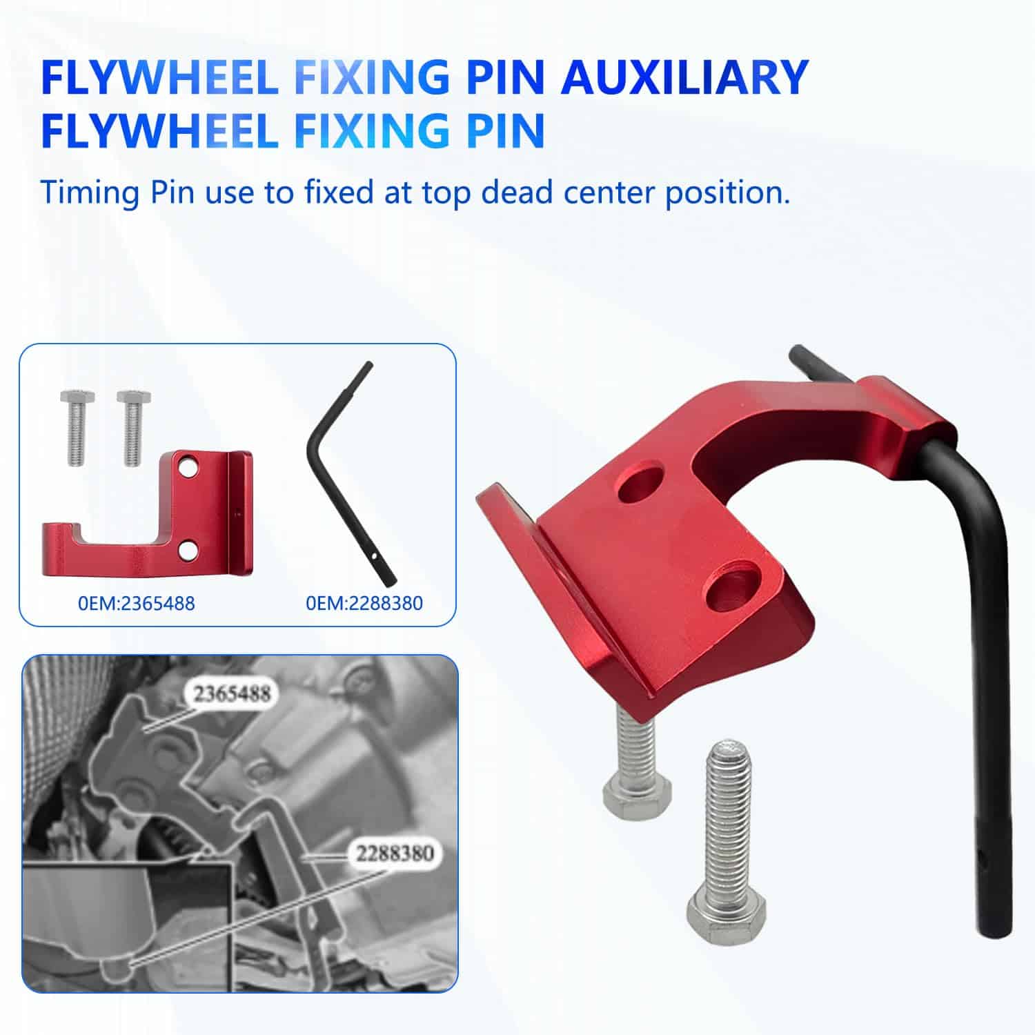 Kit de Bloqueo de Árbol de Levas de Herramientas de - Imagen 6