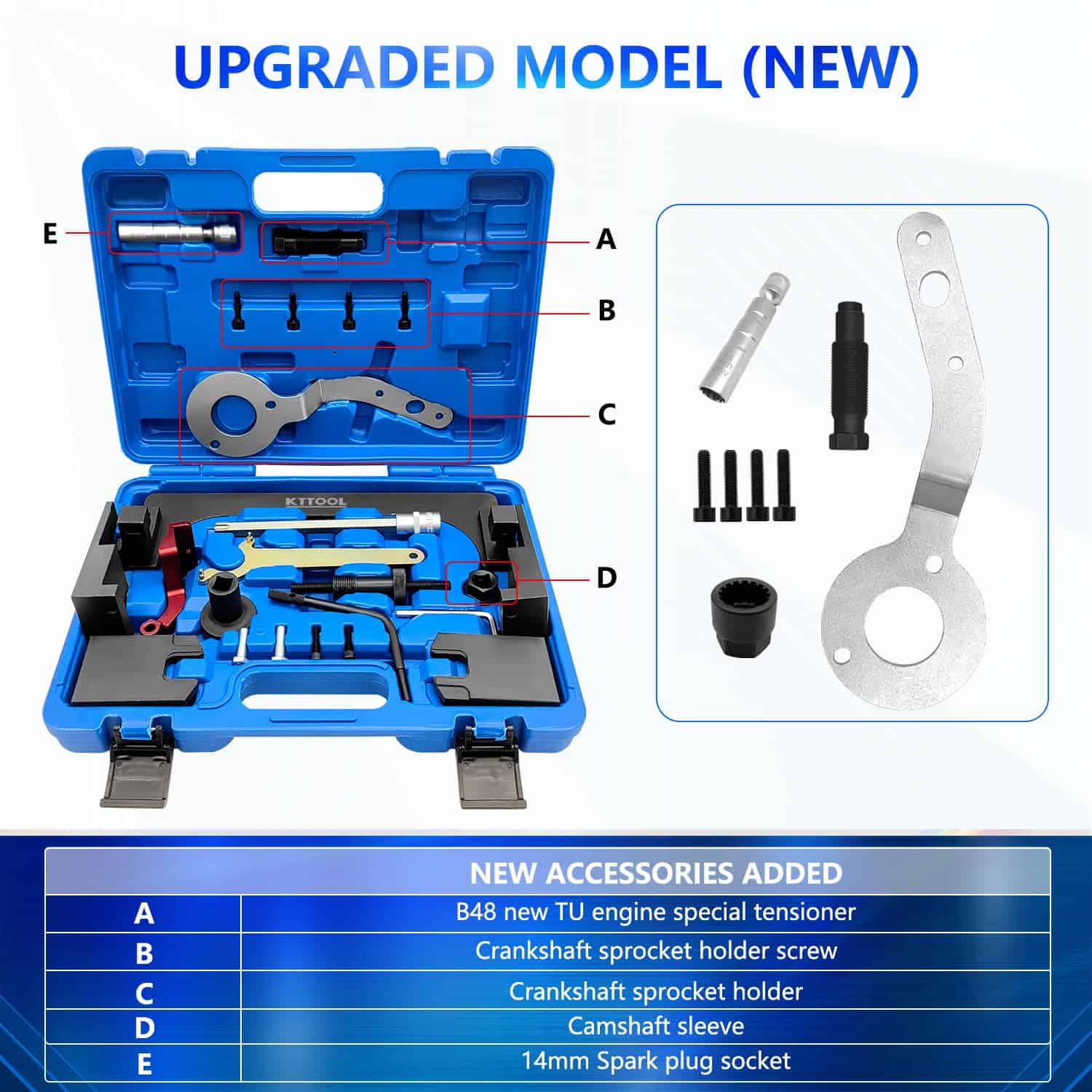 Kit de Bloqueo de Árbol de Levas de Herramientas de - Imagen 3