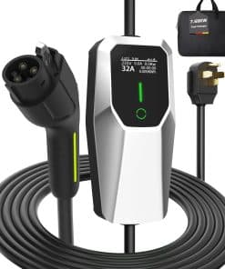 Cargador de Vehículo Eléctrico Portátil Nivel 2, Cargador