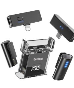 Micrófono Lavalier Inalámbrico - Mini Micrófono con