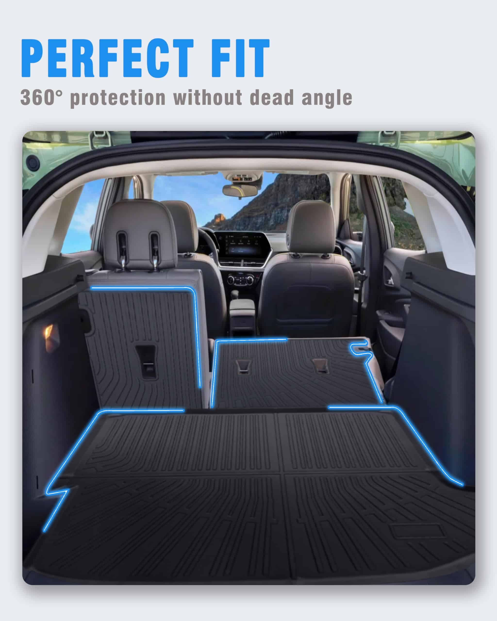 ZQULOYO Cubre Asientos y Protector de Maletero para - Imagen 4