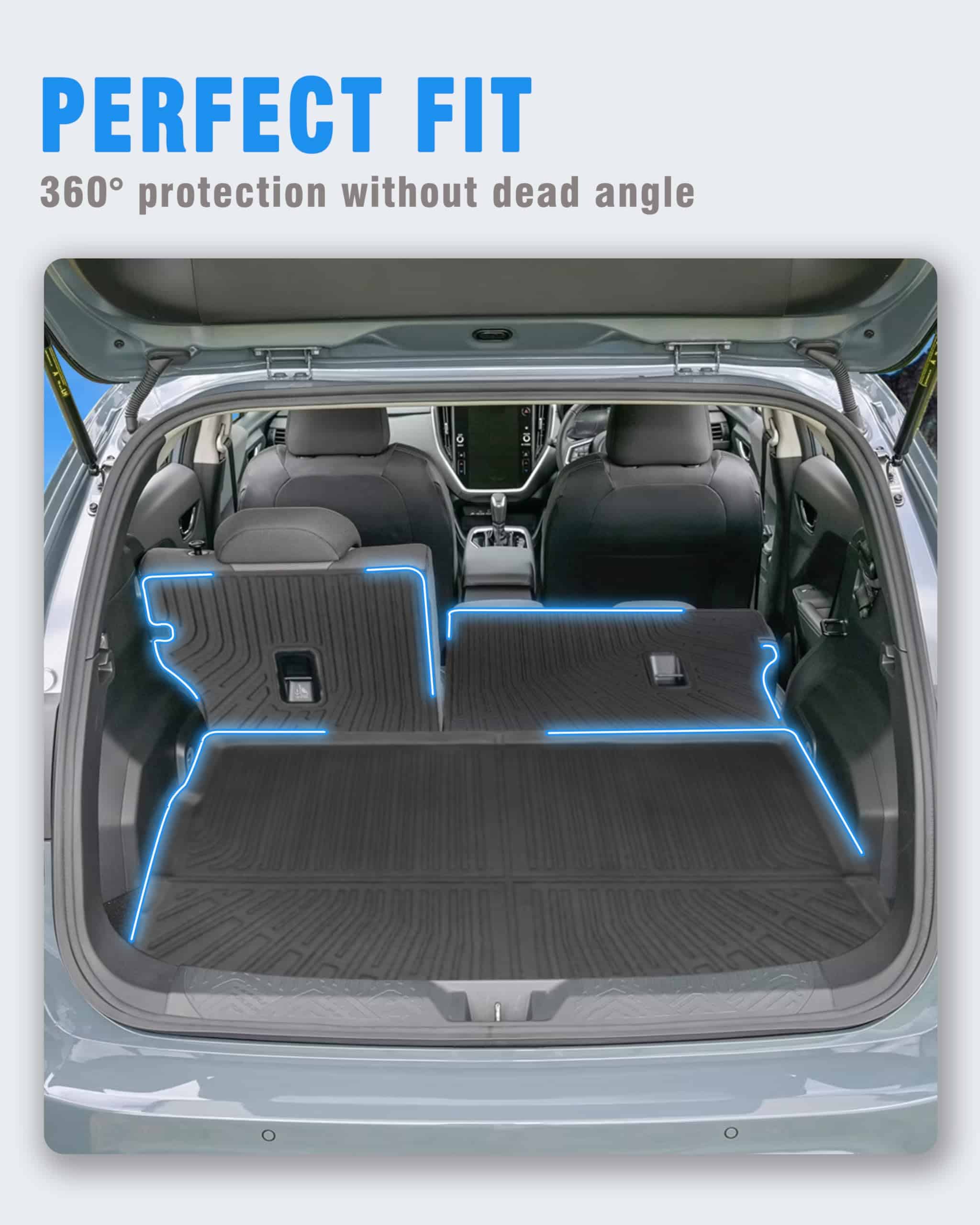 ZQULOYO Forro para Espaldar y Tapete de carga Compatible - Imagen 4