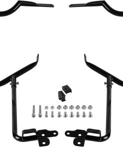 Soporte de defensa para alforjas traseras negras compatible