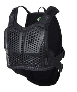Protector de cuerpo superior con capucha iXS Hex Negro SM