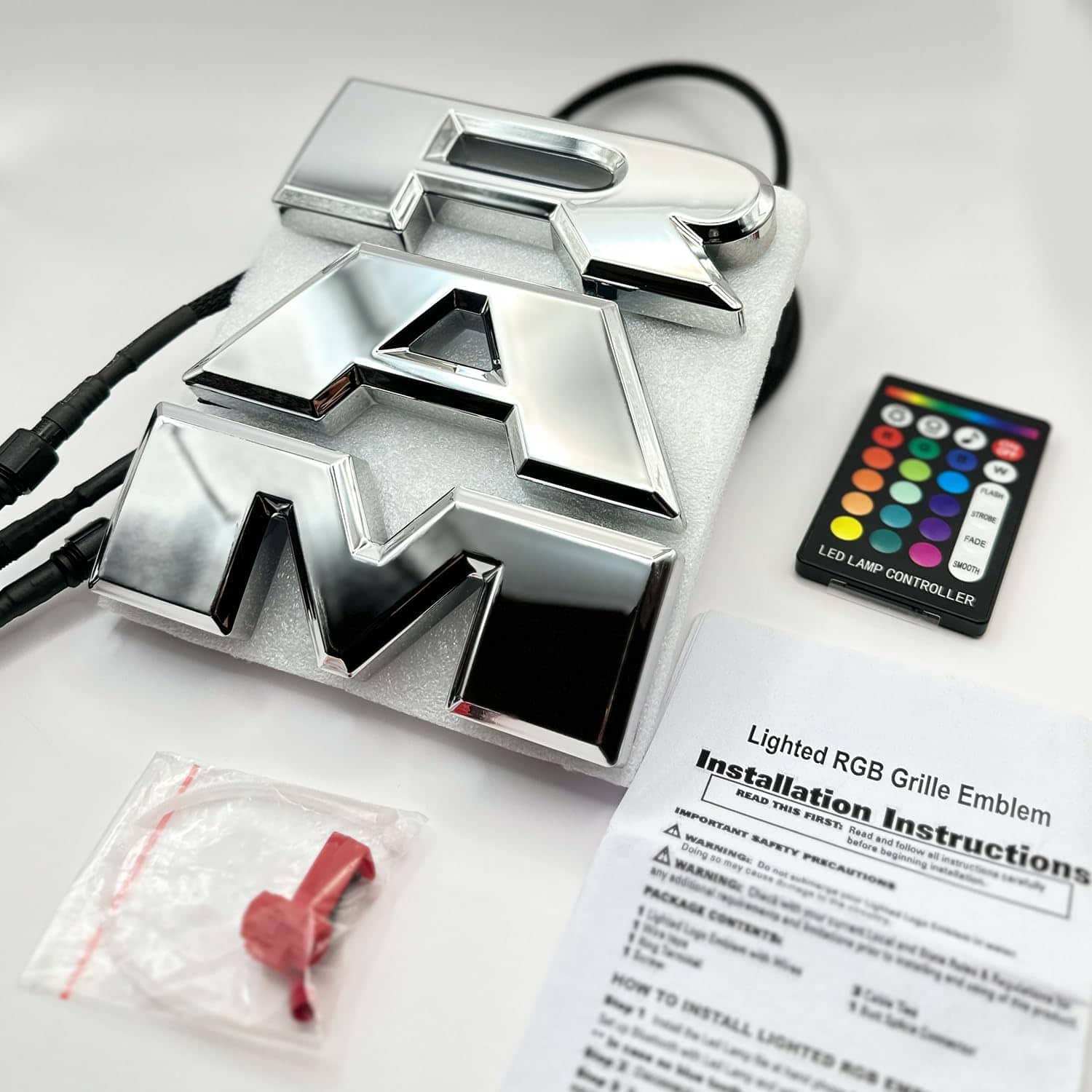 Emblema de Rejilla Iluminado Modelo 2019-2023 RAM 1500,