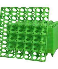 Caja de Plástico para Huevos KOHAND, Paquete de 20 Cartones