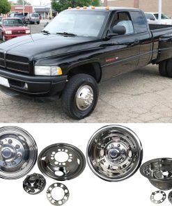 Simulador de rueda doble de 16" de acero inoxidable pulido