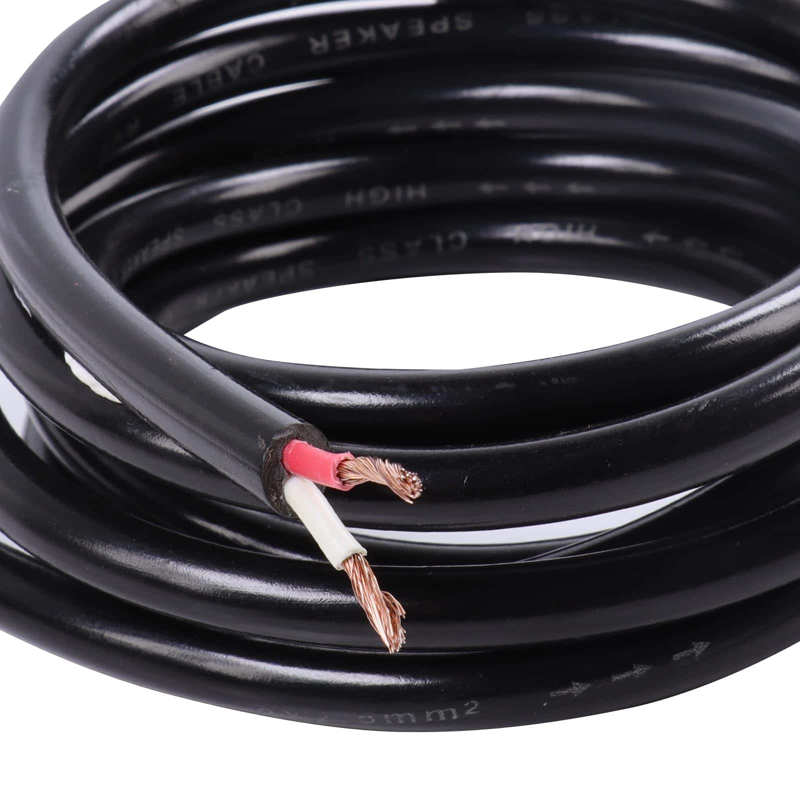 Paquete de 2 cables de altavoz de alambre de grado - Imagen 6