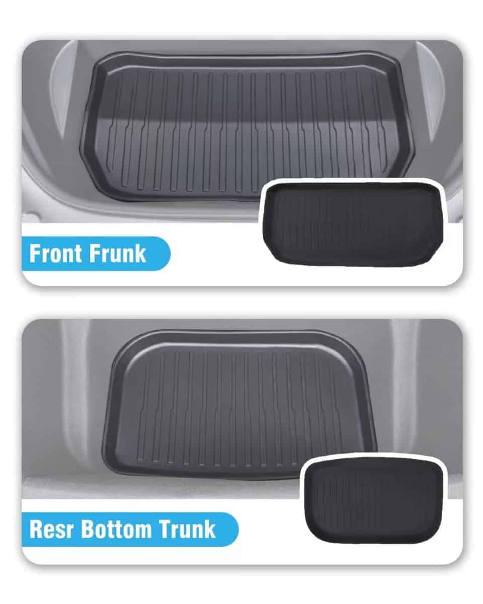 YEBOOCA para Tesla Model Y 2020-2025 Juego -Negro - Imagen 4