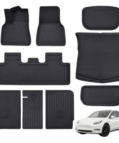 YEBOOCA para Tesla Model Y 2020-2025 Juego -Negro