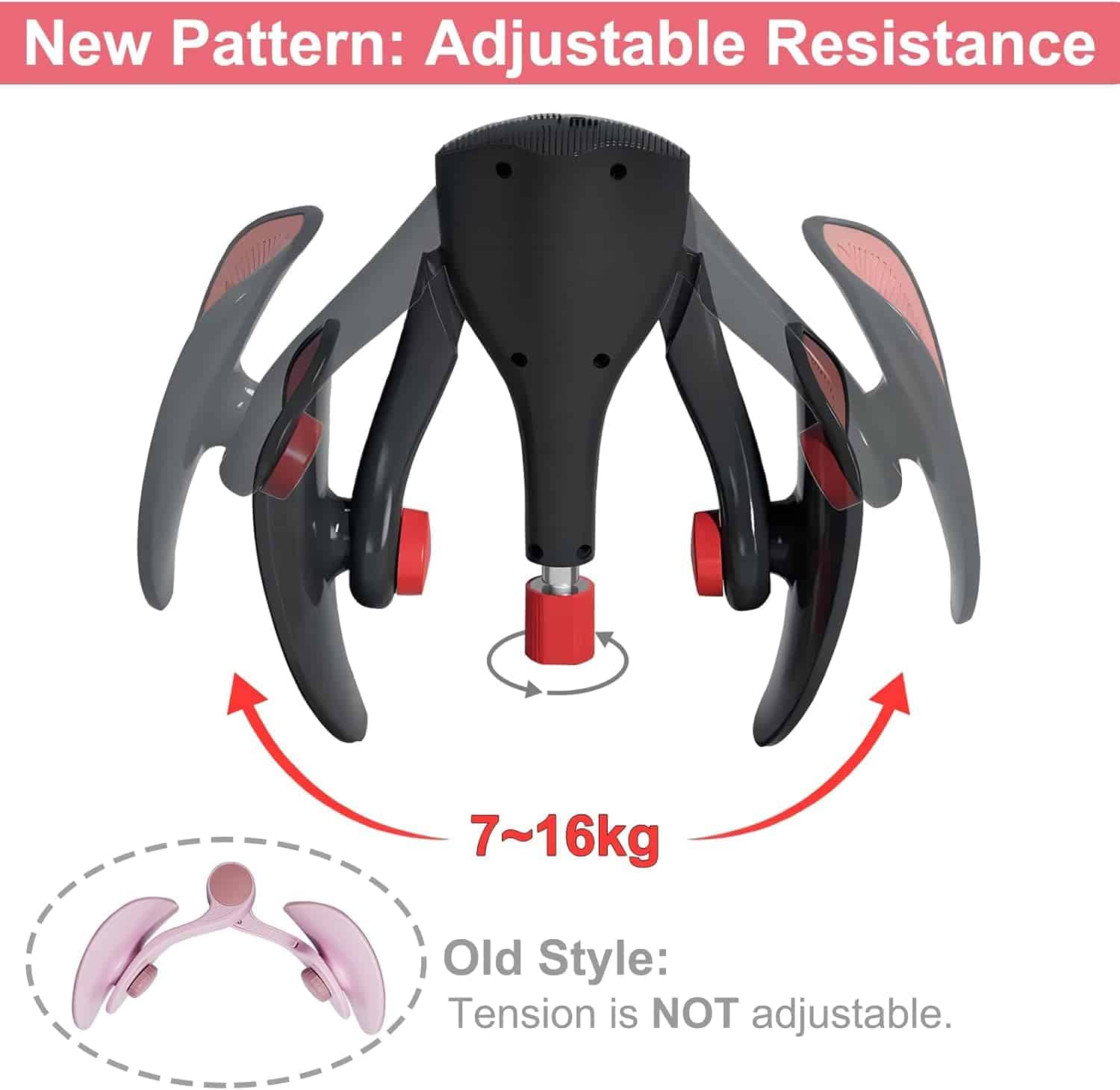 Thigh Master Men Pelvis Muscle Hip Trainer&Thigh Exerciser - Imagen 4