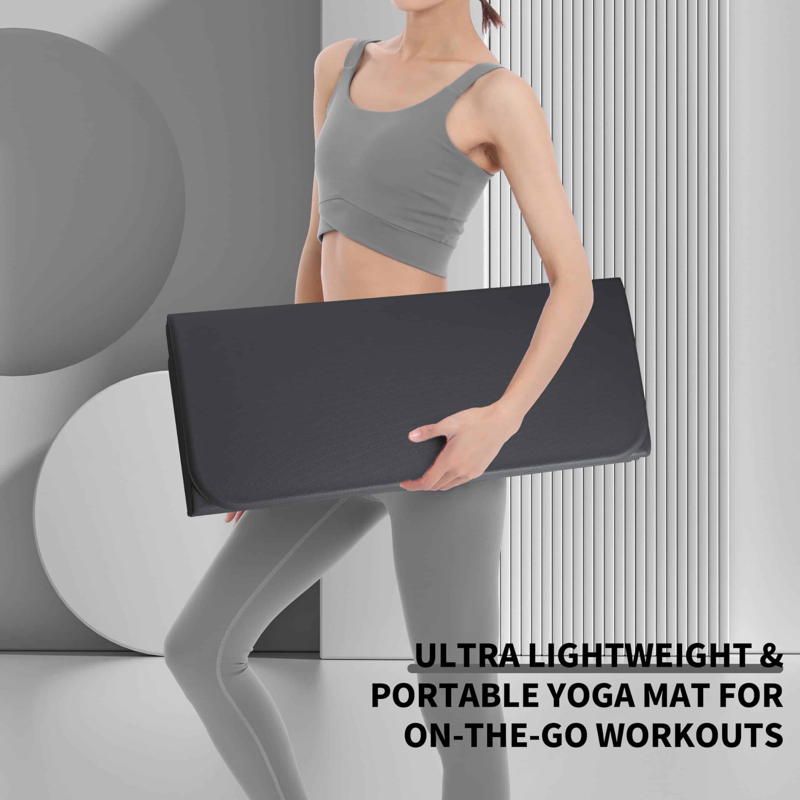 Tapete de Yoga para Niños Extra Grueso de -Negro - Imagen 6