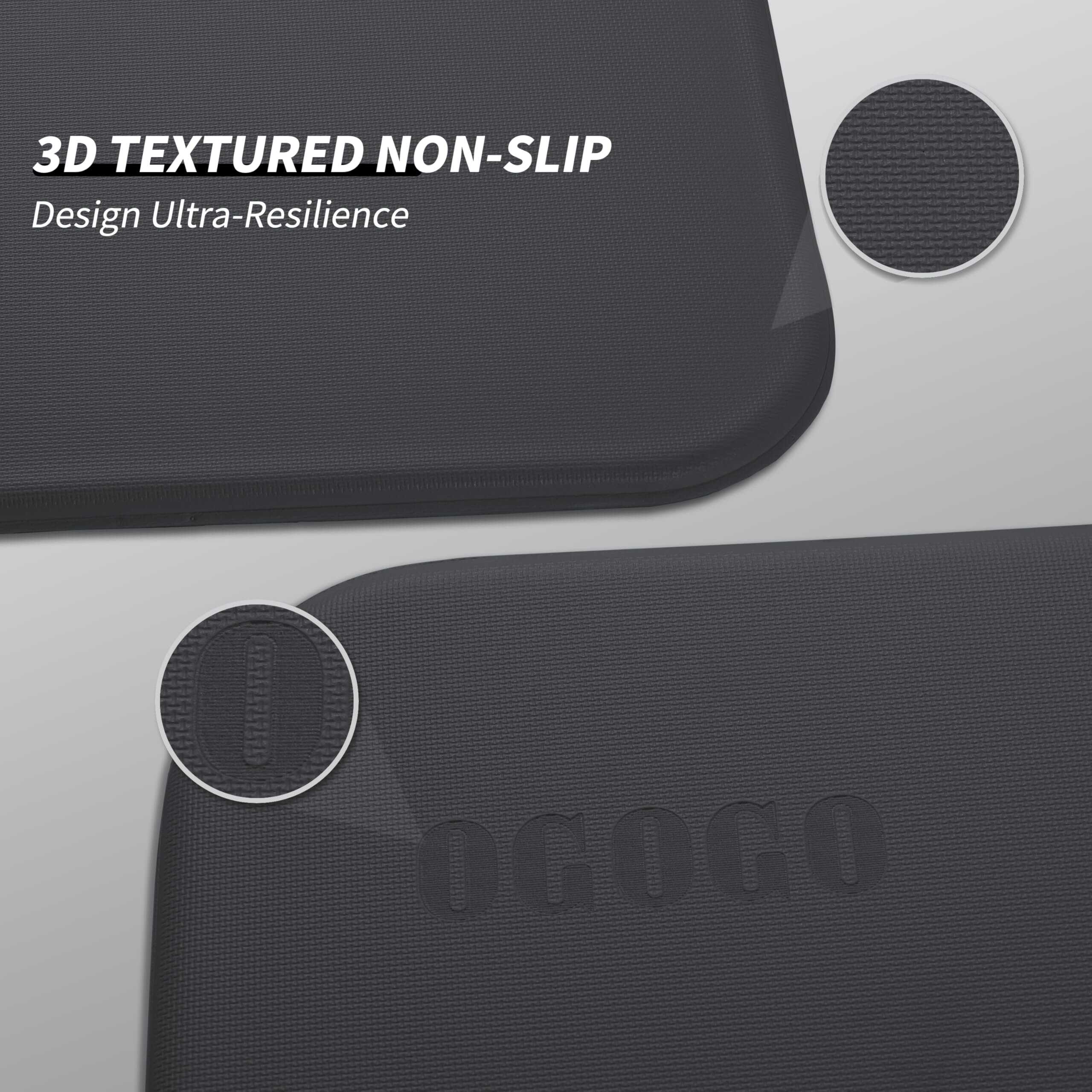 Tapete de Yoga para Niños Extra Grueso de -Negro - Imagen 4