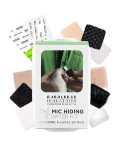 Kit de Inicio Para Ocultar Micrófonos de Solapa y Lavalier