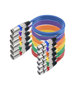 Cable XLR Yumiwoow de 50 pies 2 Pack - Cable de Micrófono