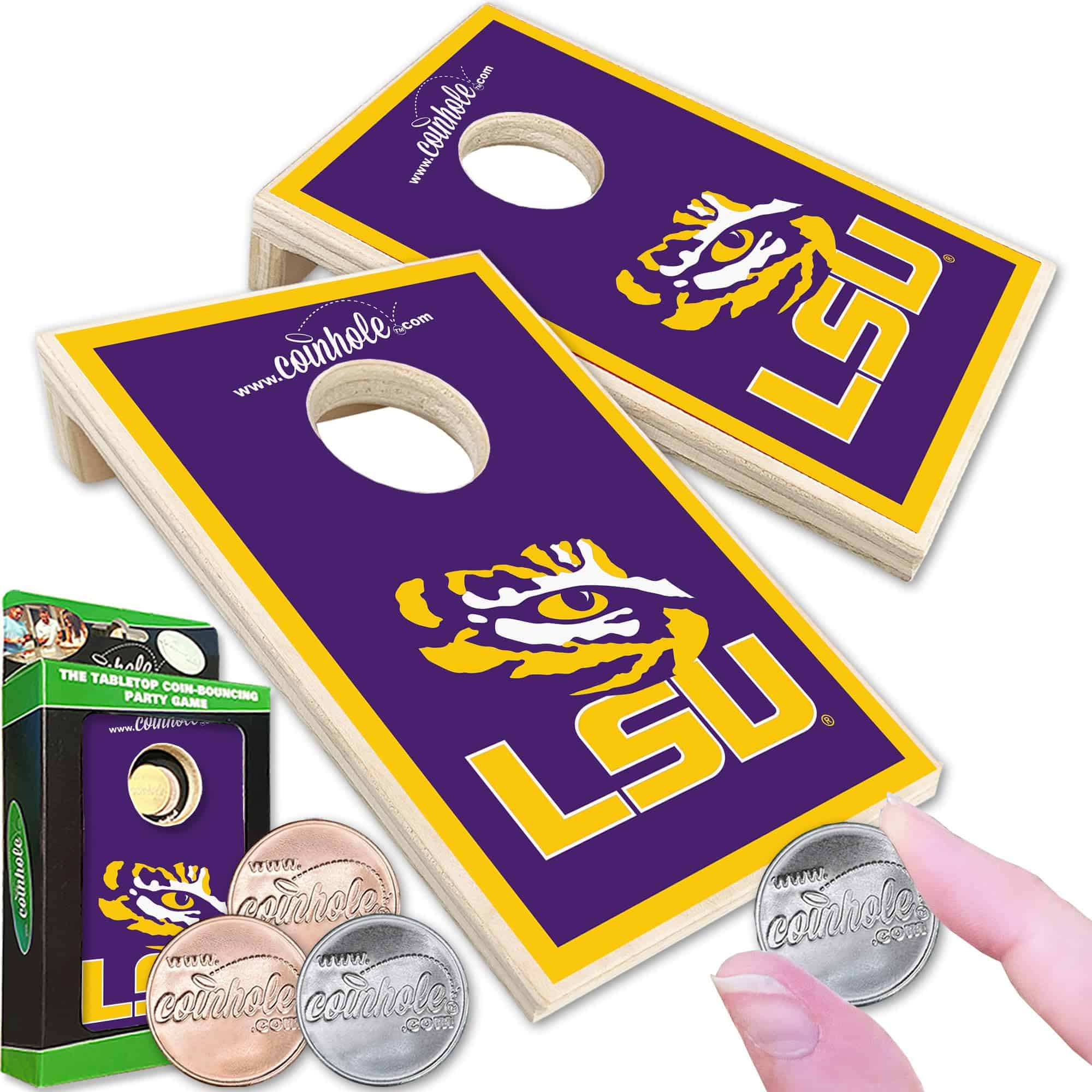 Juego de Mesa de Cornhole de Sobremesa | Tablero de Juego