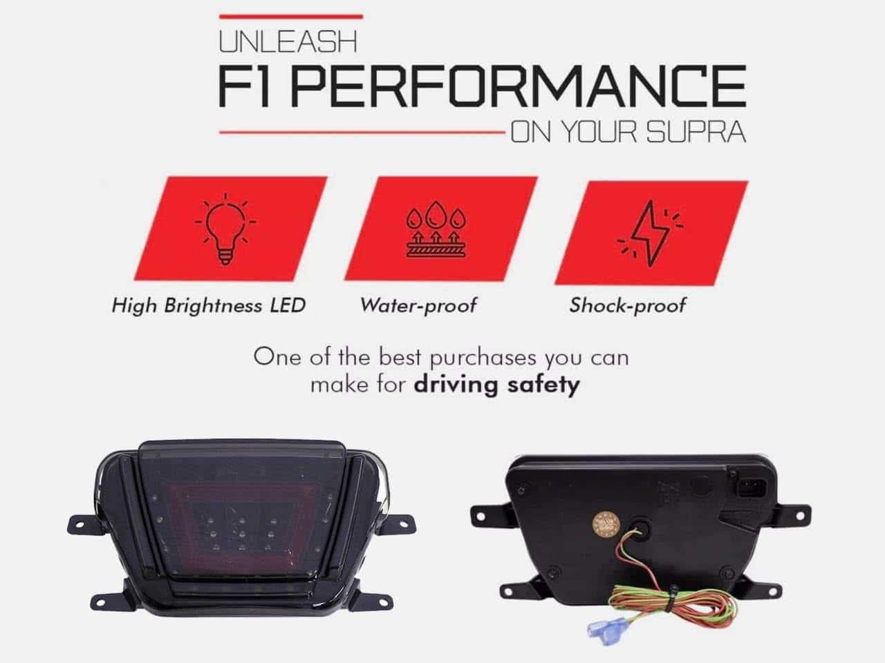 Kit de Luces Bumper F1 4ta para Freno/Niebla para Toyota - Imagen 3