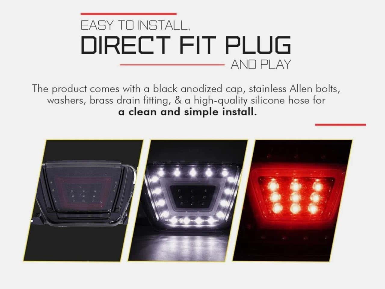 Kit de Luces Bumper F1 4ta para Freno/Niebla para Toyota - Imagen 6