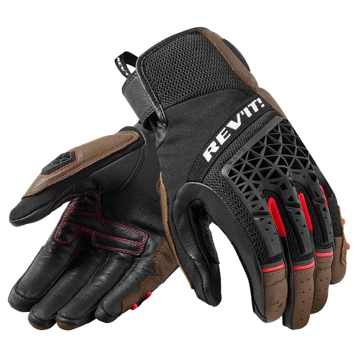 Guantes de moto de viaje de aventura REV'IT! Sand 4 para
